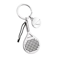 Porte-clés Padel avec accessoire pièce de monnaie