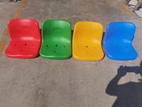 Chaise d'extérieur moderne en panneau HDPE 2026, diverses couleurs, pour stades, gymnases, centres commerciaux, projets scolaires, chaise d'extérieur durable pour écoles