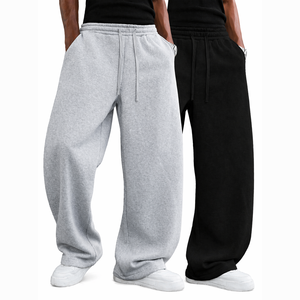 Pantaloni Sportivi Larghi da Uomo, Vestibilità Oversize, Stile Casual da Strada, Personalizzabili - Product Image 1