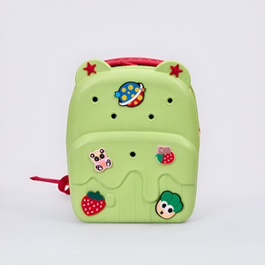 Sac à dos unique pour enfants à faire soi-même avec trous pour accessoires, sac d'école durable en EVA pour la <span class=keywords><strong>maternelle</strong></span> - Product Image 4