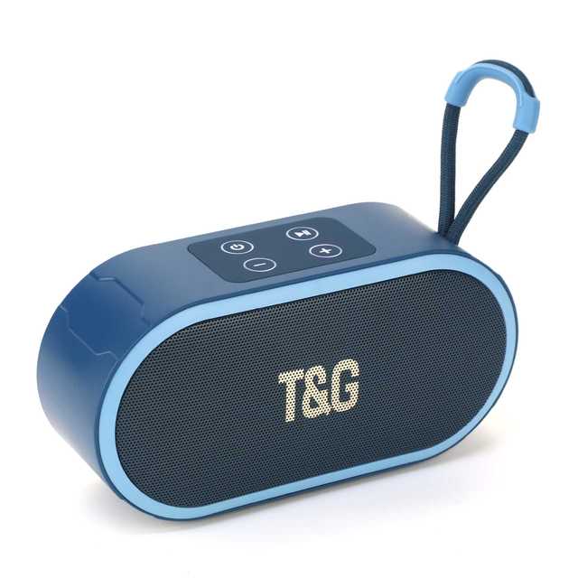TG689 Wireless Mini Speaker BT 5.3 Outdoor Music Device 5W Output IPX4 Dual Mode TWS portable belt hook handle player Sports