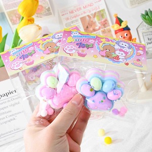 New Arrival Wholesale TPR Rainbow Cat Paw Unique Taba <b>Squishy</b> Gift Slow Rebound Toy Hamster Cat Claw Pinch Squeeze Toy Gift - Product Image 5