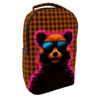 Sac à dos coloré effet éclaboussures de peinture graffiti, fournisseur OEM, sac à dos étudiant, sac d'école pour les voyages quotidiens, sac à dos décontracté pour l'extérieur