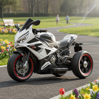 Ventes chaudes, tricycle électrique à 3 roues, grande taille, jouet moto électrique, 550 moteurs doubles, lumières élégantes, pneus antidérapants sûrs