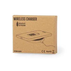 Caricatore Wireless Ecologico a Forma di Paglia - Product Image 2