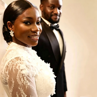 Robes de mariée personnalisées à fleurs, robes de réception mini en dentelle perlée à manches longues et dos lacé