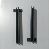 Doublure de patin de guidage d'ascenseur de style design industriel avec insert noir 225 mm 10 mm 16 mm Longueur de rail Pièces de rechange pour ascenseur
