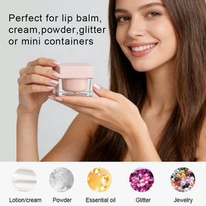 <span class=keywords><strong>Pot</strong></span> carré en acrylique <span class=keywords><strong>de</strong></span> luxe 50g, <span class=keywords><strong>pot</strong></span> vide carré en acrylique pour salons <span class=keywords><strong>de</strong></span> beauté et routine <span class=keywords><strong>de</strong></span> soins personnels - Product Image 5