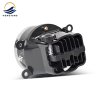 Nouveau phare antibrouillard LED pour voiture, 3 pouces, trois couleurs, blanc, laser, étanche, faisceau haut/bas, tout-en-un, ultra-lumineux, 55W, H11, 12V