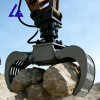 Service attentif et réfléchissant : Mini-grappin sélecteur hydraulique pour engins forestiers, idéal pour les applications de recyclage européennes