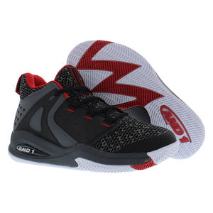 Chaussures pour garçons AND1 Takeoff 3.0 Wide GS, taille 1, couleur noir/roche de château/rouge, modèle AD90104BBVR-W - Product Image 1