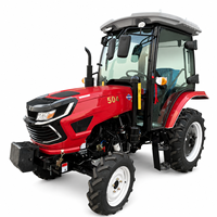 Tracteur de Verger Compact 4x4 avec Largeur de Travail de 1500 mm, Moteur Weifang 490 (Équivalent Huake/Huashen) 36,8 kW, Rayon de Braquage Court