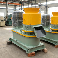 Machine à granulés de biomasse à anneau de haute qualité, la plus vendue, avec moteur haute performance pour la granulation à grande échelle du bois