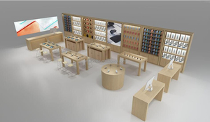 Artworld hiển thị đồ đạc cửa hàng táo & shopfitting W/trưng bày bán lẻ trưng bày, khán đài, bàn, kệ, kệ và tủ tường - Product Image 4