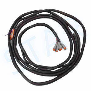 OEM Deutsch DT 2/3/4/6/12 Pin erkek kadın su geçirmez fiş konnektörü lastik çizme ile 18/16/14AWG otomotiv teli koşum - Product Image 2