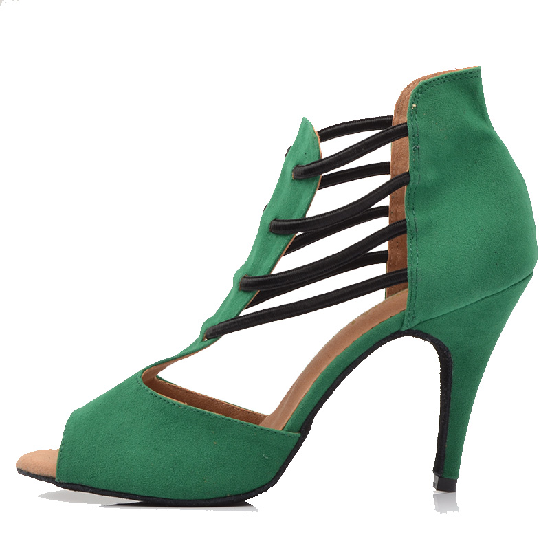 Custom Ladies High Heel Latin Dance Shoes Women Tango Ballroom Dancing Shoes