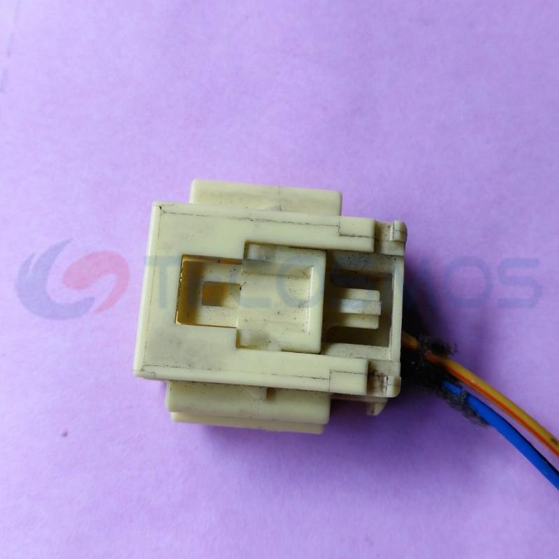 Copper Car Connector for Steering Wheel Sensor Hairspring with 4 Pins IP66 Rated Nylon ABS Housing Model CT4-0221M