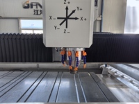 Router CNC Automático Rainbow Bridge GSY-3015PLUS con 12 Herramientas, ATC, Husillo de 7.5KW, Certificado CE, para Granito, Cuarzo, Mármol y Lápices Funerarios