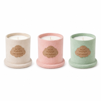 Bougie parfumée en velours chaud, bougie en cire de soja de qualité supérieure, décoration moderne nordique pour la maison, cadeau pour la collection des fêtes d'hiver