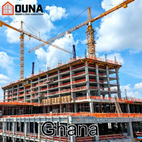 Ventana Corredera de Aluminio con Doble Vidrio Templado OUNA Ghana Project Engineering, Impermeable y con Aislamiento Térmico, Otras Ventanas