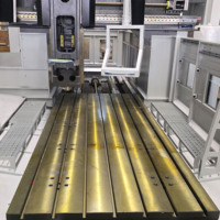 Centre d'usinage CNC à portique simple GMB3016 avec système FANUC, ATC BT50, pour usinage de grandes pièces métalliques