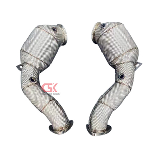 China Fabricação DBX <span class=keywords><strong>V8</strong></span> 4.0t CSK downpipe end escape <span class=keywords><strong>vantage</strong></span> <span class=keywords><strong>v8</strong></span> downpipe para <span class=keywords><strong>Aston</strong></span> <span class=keywords><strong>Martin</strong></span> - Product Image 3