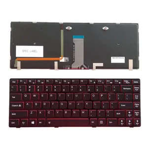 Yeni Lenovo Y400 Y410 Y430P Y400P Y410P Y400N Y410N abd ve kırmızı klavye arkadan aydınlatmalı