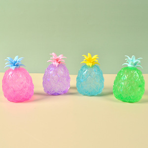 Pineapple Shaped TPR Slow Rebound Stress Relief Squeeze <b>Toy</b> Soft Sensory Fidget <b>Toy</b> <b>for</b> Kids <b>Adults</b> - Product Image 2