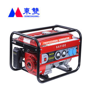 Generador de Gasolina Dongshuang 220V 380V Monofásico para Uso en Construcción al Aire Libre - Product Image 5