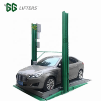 Elevador Hidráulico de Estacionamiento de 2 Niveles, Compacto y Resistente para Garajes, PTP27/2100, Certificado CE, GG Lifters