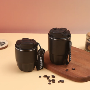 Taza de Café Portátil de Acero Inoxidable, Mini Termo Simple de 260 ml, Taza Doble para Bebidas, para Auto - Product Image 5