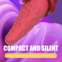 3-in-1 Doppelzungen-Vibrator mit 10 Frequenzen, stark wasserdicht, interner Oktopus-Zungen-Vibrator für Frauen