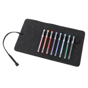 Papeterie Roll up Crayon Sac Étanche OEM Crayon Sac Stylo Cas Usine Vente Directe Style Minimaliste Grande Capacité Étudiants