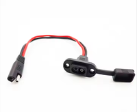 12awg Sae Extension de panneau solaire connecteur d'alimentation de batterie parallèle prise de câble de Charge avec cache-poussière de panneau pour l'automobile