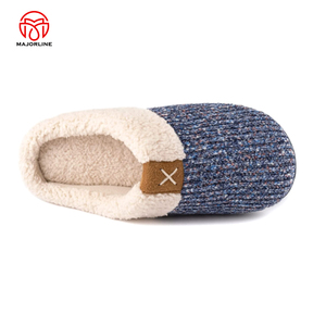 Bon marché Prix léger respirant anti-dérapant fourrure chaude chaussures d'intérieur pour dames hommes diapositives pour pantoufles pour la saison d'hiver - Product Image 6