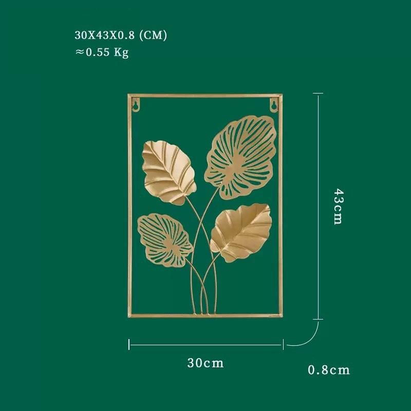 Feuilles d'okra dorées