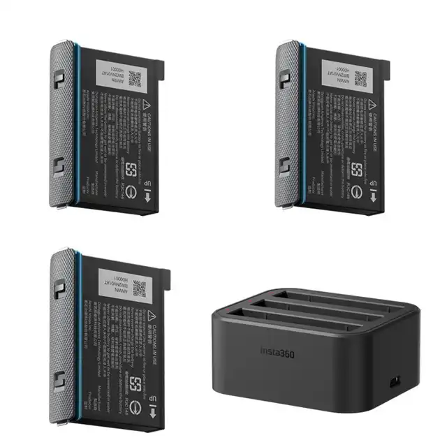 3pcs battery with charger