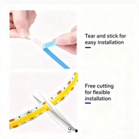 Ruban LED COB flexible 480 LED/m 3000K/4000K/6000K 24V USB Double face électroplaqué PCB 10MM