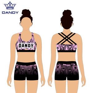 नई डिजाइन कस्टम सबलिमिनेशन नृत्य वेशभूषा फिटनेस अभ्यास अभ्यास नृत्य वस्त्र - Product Image 3