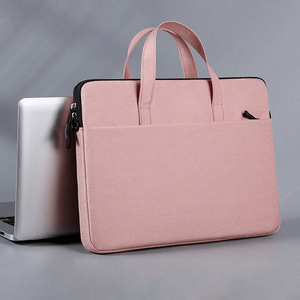 Custom Logo Promotional Handle Shoulder Strap15.6" Durable Nylon Oxford Waterproof Portable Inner Perfect Gift <b>Laptop</b> Sleeve Bag - Product Image 1