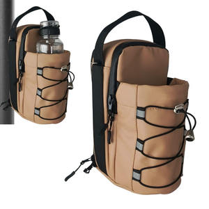 Support magnétique mural pour bouteille d'eau de randonnée, sac de transport pour bouteille d'eau de sport avec sangle, pochette de transport - Product Image 1