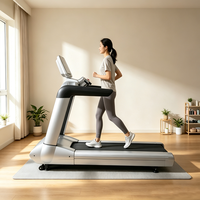 Caminadora Eléctrica Portátil Comercial con Pantalla LED y Diseño de Absorción de Impactos para Uso Doméstico y Comercial OEM ODM