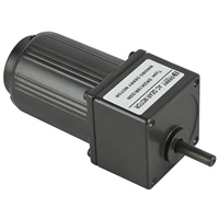 Moteur à induction à courant alternatif monophasé 15w avec réducteur et régulateur de vitesse