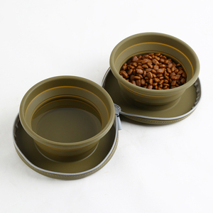 Comedero Doble Portátil para Mascotas, de Silicona, Plegable, Anti-Asfixia, para Alimentación Lenta, Producto Promocional para Mascotas - Product Image 4