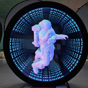 LEDダンスフロアDISCOLIGHT新しいスタイルのインフィニティミラーネオンサイン3Dリアルなネオンライトサインカスタム広告明るい言葉LEDダンスフロア - Product Image 3