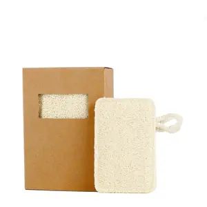 Factory direct sale eco natural loofah dish sponge esponjas para la cocina biodegradables kitchen cleaning supplies