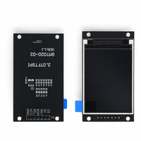 Modul Layar LCD TFT 2.0 Inci GMT020-02 ST7789V Resolusi 240X320 SPI 7Pin Layar Penuh Warna untuk Proyek DIY Arduino ESP32