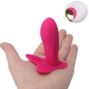 Mariposa vibradora a distancia para mujeres, juguete sexual Mini adulto, masajeador de vagina, consoladores