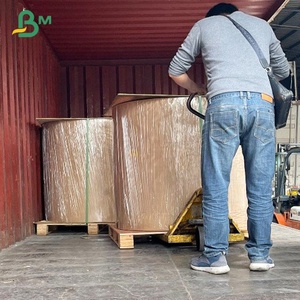 Giấy Lót Thử Nghiệm Tái Chế Giấy Kraft Nâu Chưa Tẩy Trắng 200gsm 250gsm - Product Image 6