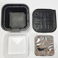 Boîte repas auto-chauffante à cordon de tirage, chauffe-plat sans flamme pour plats préparés